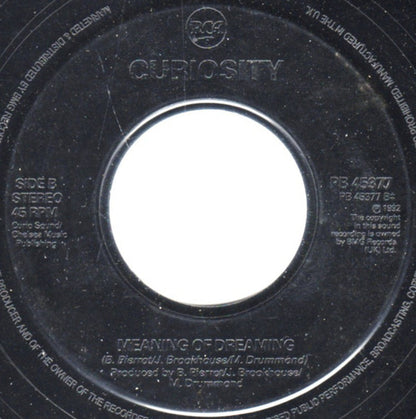 Curiosity - Hang On In There Baby 23623 Vinyl Singles VINYLSINGLES.NL