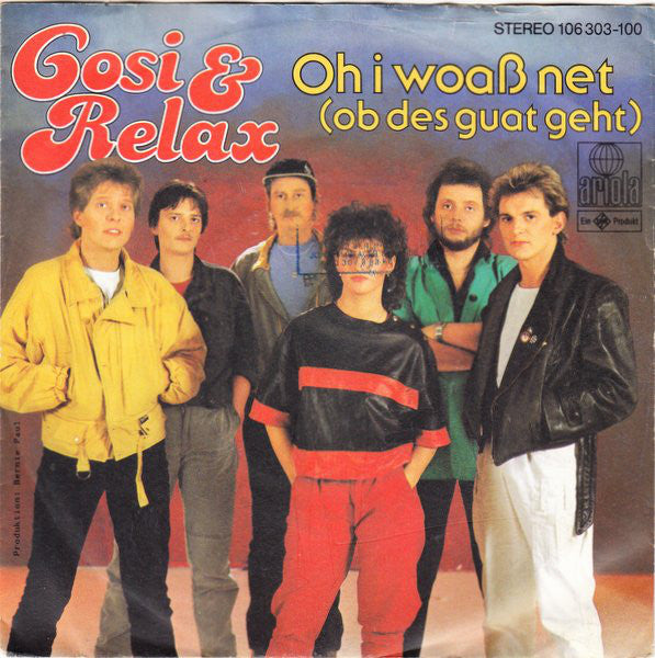 Cosi & Relax - Oh I Woaß Net 06067 Vinyl Singles VINYLSINGLES.NL