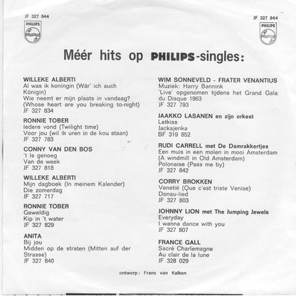 Willy En Willeke Alberti - Omdat Ik Zoveel Van Je Hou 27503 Vinyl Singles VINYLSINGLES.NL