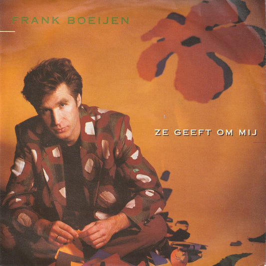 Frank Boeijen - Ze Geeft Om Mij Vinyl Singles Vinyl Very Good (VG) <br> Hoes Good Plus (G+)