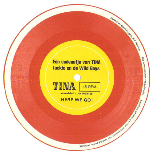 Jackie En De Wild Boys - Here We Go! (Flex-disc) Flexi-disk Vinyl Very Good (VG) <br> Hoes Generic