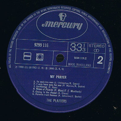 Platters - My Prayer (LP) 49161 49161 Vinyl LP Dubbel Goede Staat