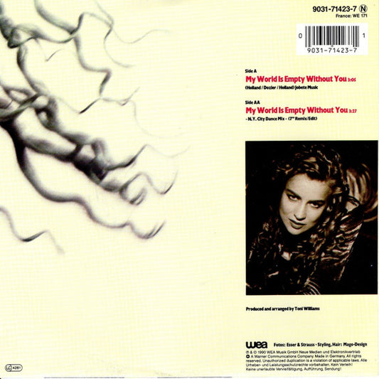 Dana Harris - My World Is Empty Without You
