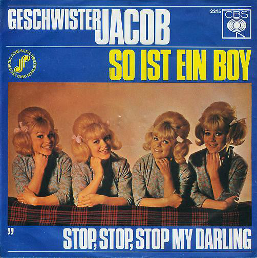 Geschwister Jacob - So ist ein boy 05487 Vinyl Singles Goede Staat