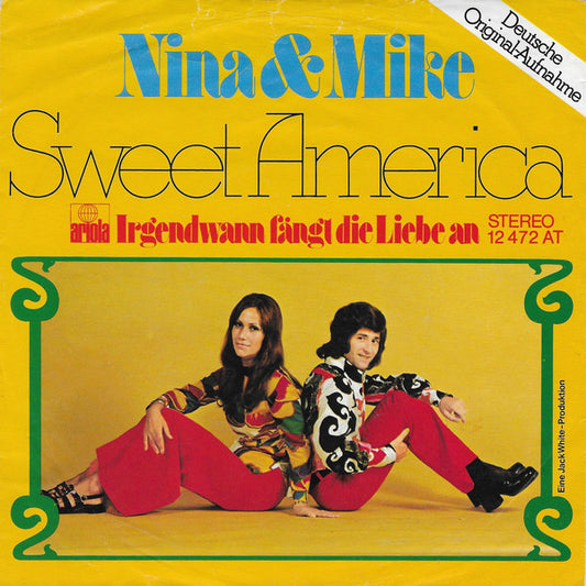 Nina & Mike - Sweet America 21277 Vinyl Singles Goede Staat