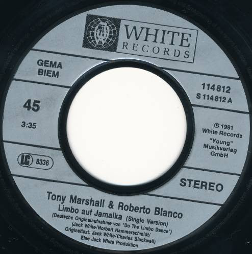 Tony Marshall & Roberto Blanco - Limbo Auf Jamaika 29588 Vinyl Singles Goede Staat