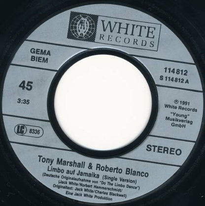 Tony Marshall & Roberto Blanco - Limbo Auf Jamaika 29588 Vinyl Singles VINYLSINGLES.NL