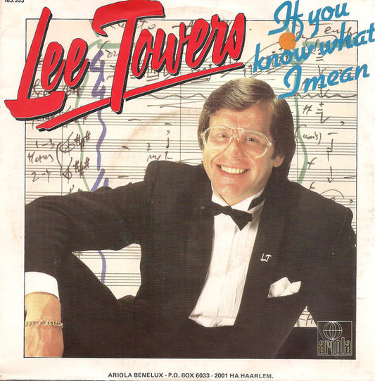 Lee Towers - If You Know What I Mean 20493 Vinyl Singles Goede Staat