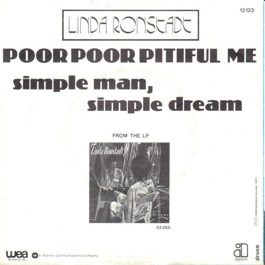 Linda Ronstadt - Poor Poor Pitiful Me