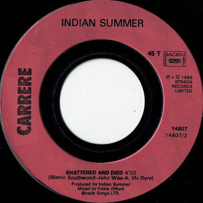 Indian Summer - Just Like Lovers album cover More images 15909 Vinyl Singles VINYLSINGLES.NL