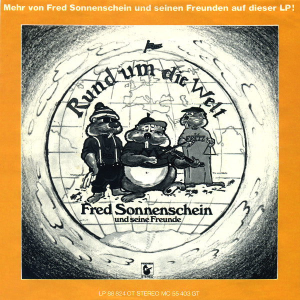 Fred Sonnenschein Und Seine Freunde - Nur Du Bist Der Allerbeste Vinyl Singles Vinyl Very Good (VG) <br> Hoes Good Plus (G+)