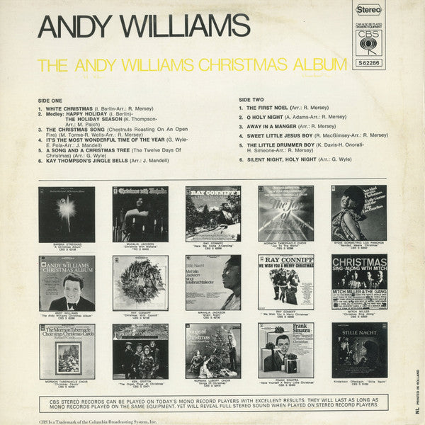 Andy Williams - The Andy Williams Christmas Album (LP) 49667 Vinyl LP VINYLSINGLES.NL