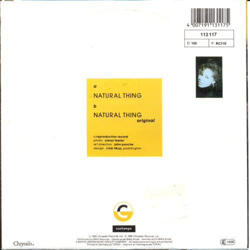 Innocence - Natural Thing 18338 Vinyl Singles Goede Staat