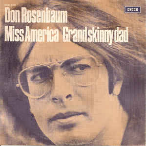 Don Rosenbaum - Miss America Vinyl Singles Vinyl Very Good (VG) <br> Hoes Good Plus (G+)