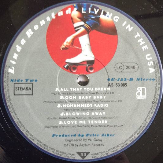 Linda Ronstadt - Living In The USA (LP)