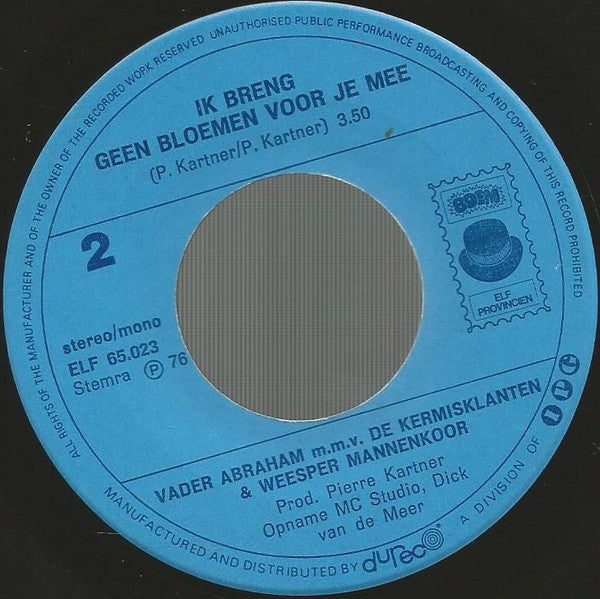 Vader Abraham & Mieke - Het Leger Van Werkelozen 31096 31191 32921 33966 Vinyl Singles VINYLSINGLES.NL
