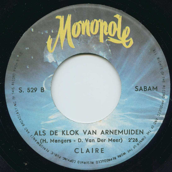 Claire & Henk van Montfoort - Op De Purp're Hei 33908 Vinyl Singles Goede Staat