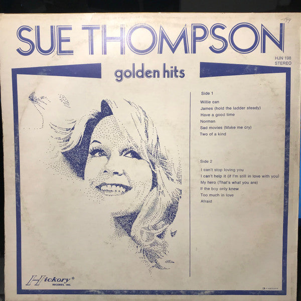 Sue Thompson - Golden Hits (LP) 49188 Vinyl LP VINYLSINGLES.NL