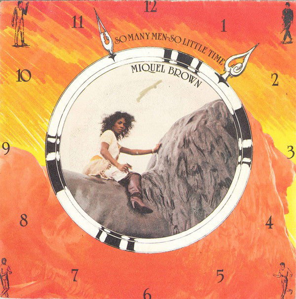 Miquel Brown - So Many Men, So Little Time Vinyl Singles Vinyl Very Good (VG) <br> Hoes Good Plus (G+)