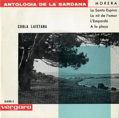 Cobla Laietana / Morera - Antología De La Sardana - Morera (EP) 29614 Vinyl Singles EP Goede Staat