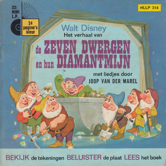 Piet Ekel, Joop Van De Marel - Het Verhaal Van De Zeven Dwergen En Hun Diamantmijn 33862 Vinyl Singles Goede Staat