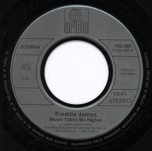 Freddie James - Music Takes Me Higher