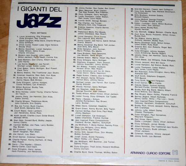 Louis Armstrong And His All Stars, Tyree Glenn, Marty Napoleon ‎- I Giganti Del Jazz Vol. 45 (LP) 50363 Vinyl LP Goede Staat