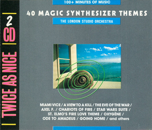 Studio London Orchestra - 40 Magic Synthesizer Themes (CD) Compact Disc VINYLSINGLES.NL
