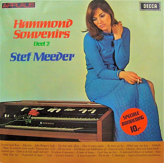 Stef Meeder - Hammond Souvenirs Deel 2 (LP) 49200 Vinyl LP VINYLSINGLES.NL