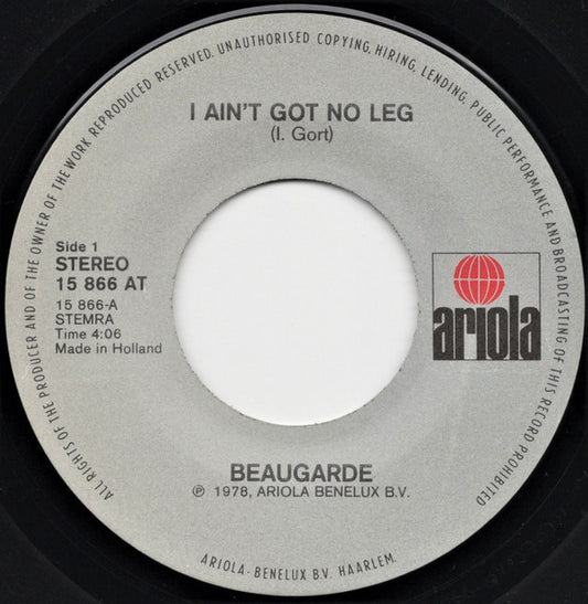 Beaugarde - I Ain't Got No Leg