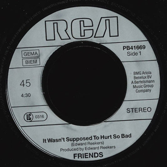Friends - It Wasn't Supposed To Hurt So Bad