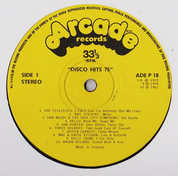Various - Disco Hits 75 (LP) 48462 Vinyl LP Goede Staat
