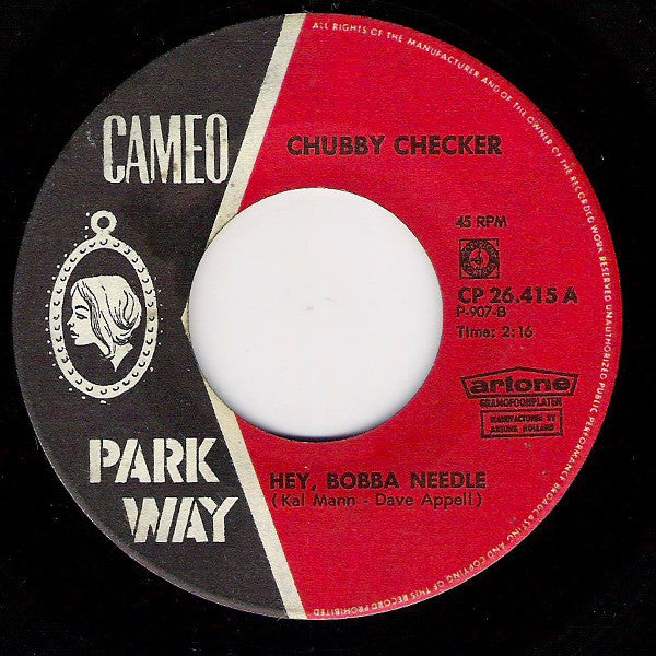 Chubby Checker - Hey, Bobba Needle 31079 Vinyl Singles Goede Staat