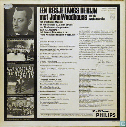 John Woodhouse - Een Reisje Langs De Rijn (LP) 42354 42462 Vinyl LP VINYLSINGLES.NL