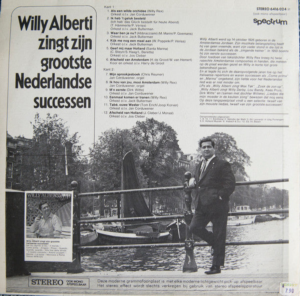Willy Alberti - Zingt Zijn Grootste Nederlandse Successen (LP) 49277 Vinyl LP VINYLSINGLES.NL