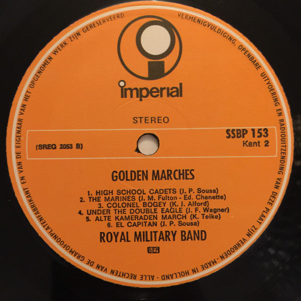 Royal Military Band - Golden Marches (LP) 40675 Vinyl LP VINYLSINGLES.NL