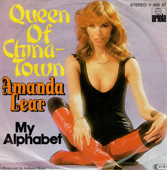 Amanda Lear - Queen Of China-Town 31303 Vinyl Singles VINYLSINGLES.NL