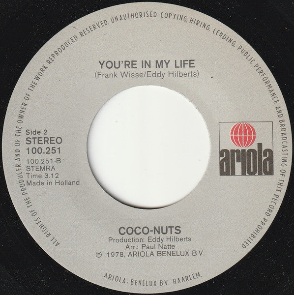 Coco-nuts - A Tiny Little Love Song Vinyl Singles VINYLSINGLES.NL