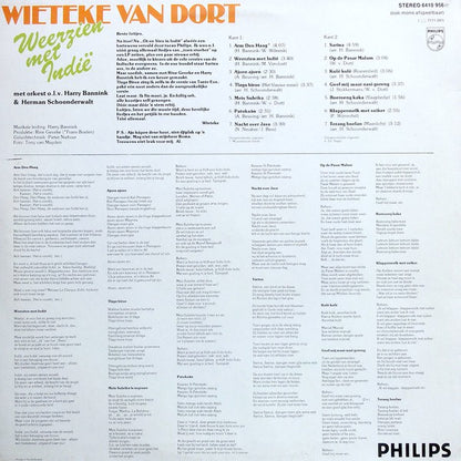 Wieteke van Dort - Weerzien Met Indië (LP) 46858 Vinyl LP VINYLSINGLES.NL