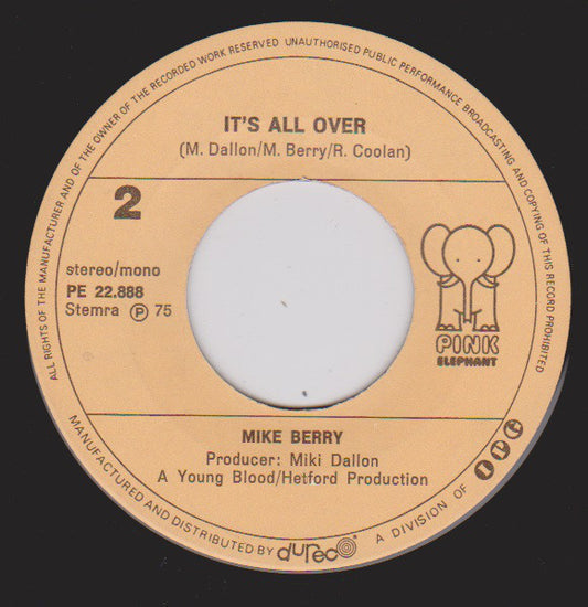 Mike Berry - Don't Be Cruel