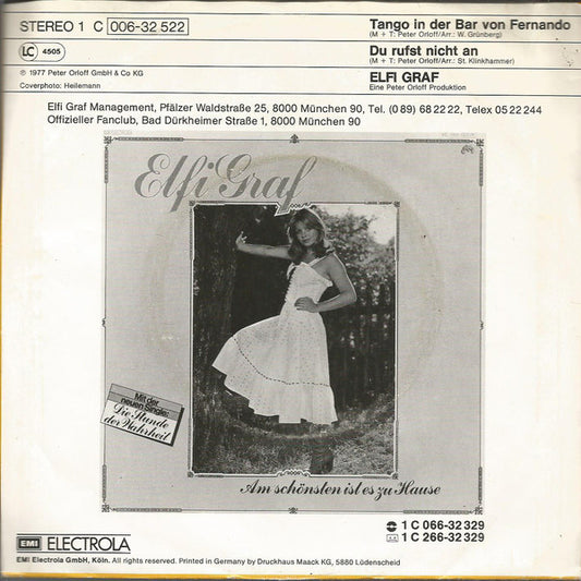Elfi Graf - Tango In Der Bar Von Fernando