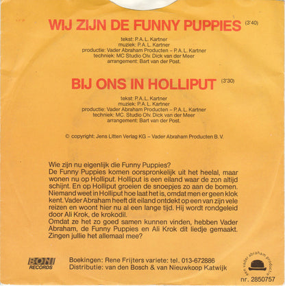 Vader Abraham - Wij Zijn De Funny Puppies Vinyl Singles VINYLSINGLES.NL