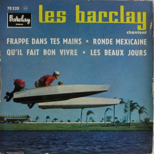 Les Barclay - Frappe Dans Tes Mains (EP) 30990 Vinyl Singles EP Goede Staat