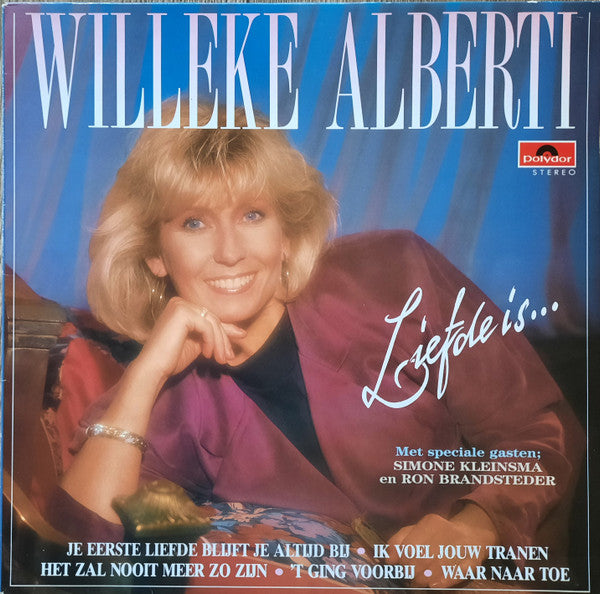 Willeke Alberti - Liefde Is (LP) 49065 Vinyl LP VINYLSINGLES.NL