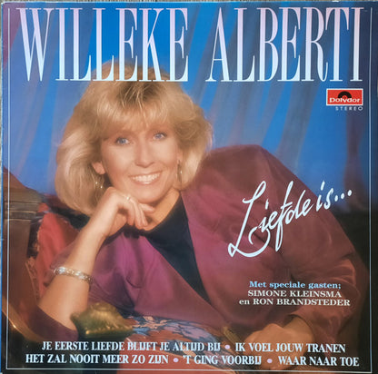Willeke Alberti - Liefde Is (LP) 49065 Vinyl LP VINYLSINGLES.NL