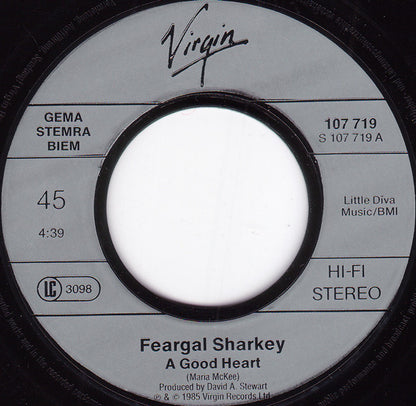 Feargal Sharkey - A Good Heart Vinyl Singles VINYLSINGLES.NL
