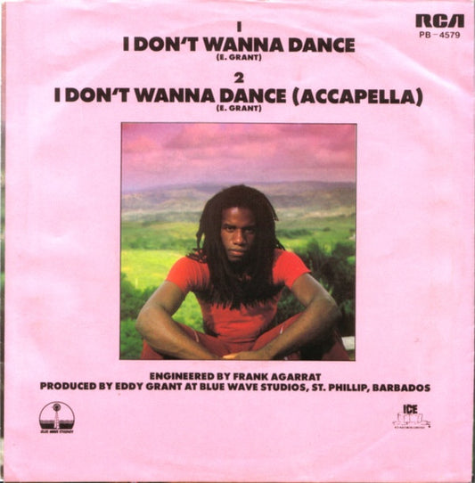 Eddy Grant - I Don't Wanna Dance 30797 Vinyl Singles Vinyl Zeer Goed / Hoesje Goed "VINYLSINGLES.NL"