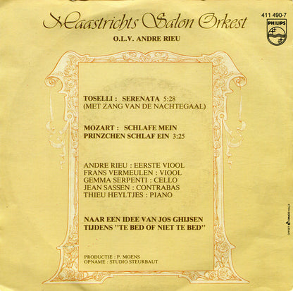 Maastrichts Salon Orkest - Serenade Van Toselli 29018 Vinyl Singles VINYLSINGLES.NL