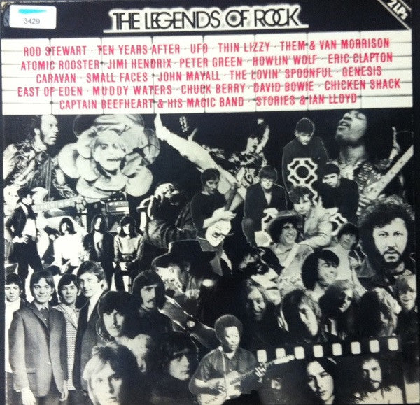 Various - The Legends Of Rock (LP) 49148 Vinyl LP Dubbel VINYLSINGLES.NL