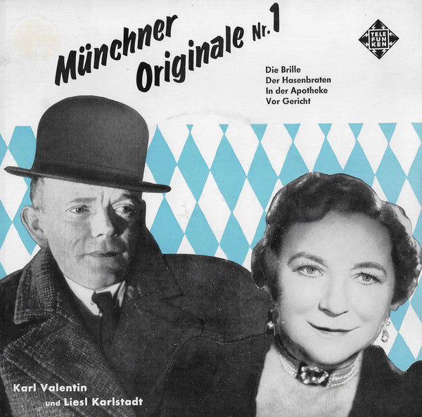 Karl Valentin Und Liesl Karlstadt - Münchner Originale Nr. 1 (EP) 26418 Vinyl Singles EP Goede Staat